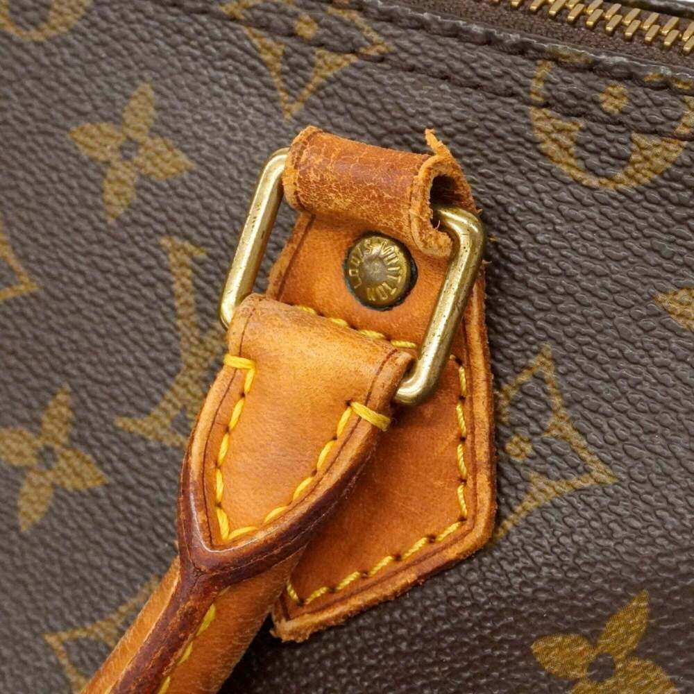 LOUIS VUITTON Brown Monogram Speedy 35 Bag - Picture 12 of 14